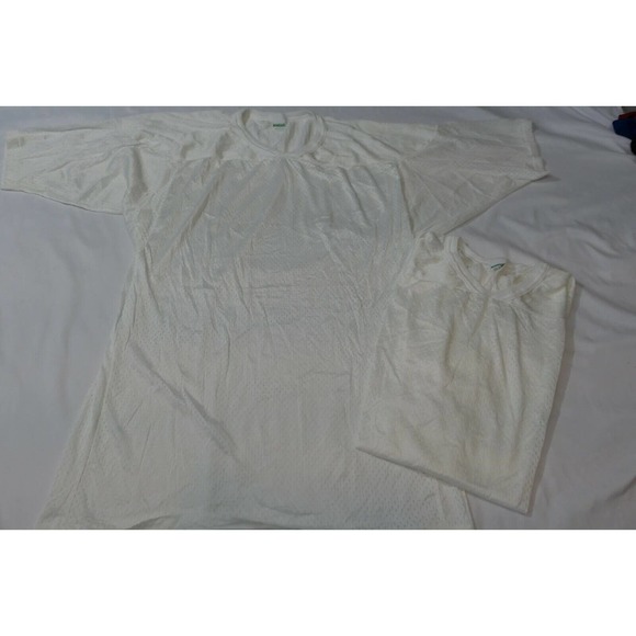 LOT OF 2 - NOS Vintage 80s/90s Mens XL NEWSOUTH Nylon Mesh Shirt Football Jersey - Picture 1 of 10